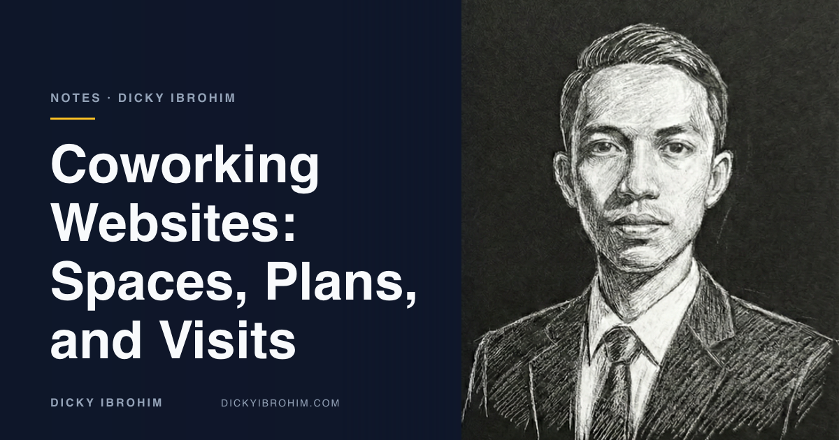 Article cover reading Coworking Websites: Spaces, Plans, and Visits
