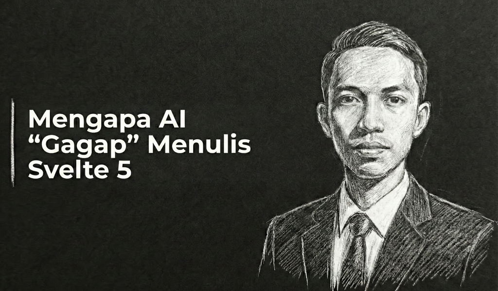 The Innovation Gap: Mengapa AI "Gagap" Menulis Svelte 5 (Analisis Arsitektural)