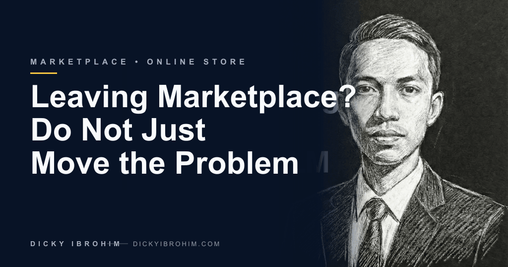 Leaving the Marketplace? Do Not Just Move the Problem