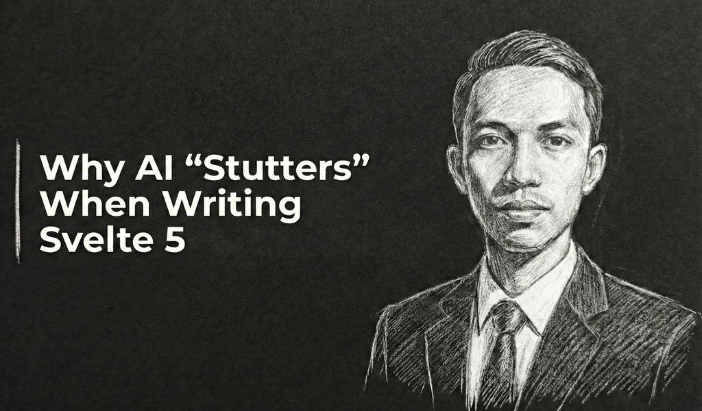 The Innovation Gap: Why AI "Stutters" When Writing Svelte 5 (An Architectural Deep Dive)